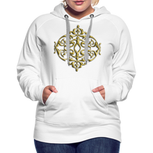 Indlæs billede til gallerivisning Crest 1 Women’s Premium Hoodie - white