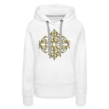 Indlæs billede til gallerivisning Crest 1 Women’s Premium Hoodie - white