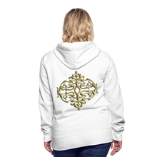Indlæs billede til gallerivisning Crest 1 Women’s Premium Hoodie - white