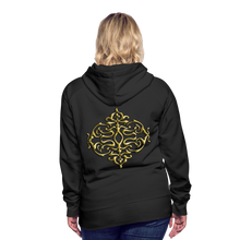 Indlæs billede til gallerivisning Crest 1 Women’s Premium Hoodie - black