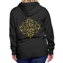 Indlæs billede til gallerivisning Crest 1 Women’s Premium Hoodie - black