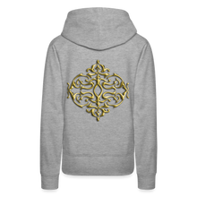 Indlæs billede til gallerivisning Crest 1 Women’s Premium Hoodie - heather grey