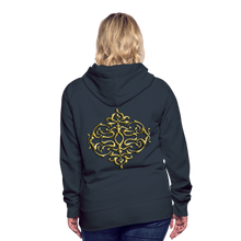 Indlæs billede til gallerivisning Crest 1 Women’s Premium Hoodie - navy