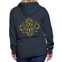 Indlæs billede til gallerivisning Crest 1 Women’s Premium Hoodie - navy
