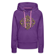 Indlæs billede til gallerivisning Crest 1 Women’s Premium Hoodie - purple