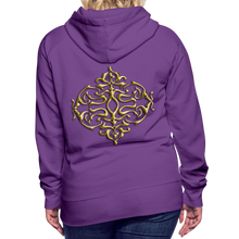 Indlæs billede til gallerivisning Crest 1 Women’s Premium Hoodie - purple