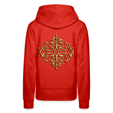 Indlæs billede til gallerivisning Crest 1 Women’s Premium Hoodie - red