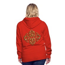 Indlæs billede til gallerivisning Crest 1 Women’s Premium Hoodie - red