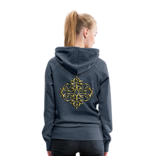 Indlæs billede til gallerivisning Crest 1 Women’s Premium Hoodie - heather denim