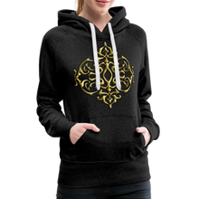 Indlæs billede til gallerivisning Crest 1 Women’s Premium Hoodie - charcoal grey