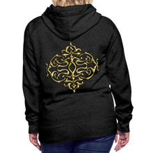 Indlæs billede til gallerivisning Crest 1 Women’s Premium Hoodie - charcoal grey