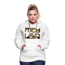 Indlæs billede til gallerivisning Mod-USA 1 Women’s Premium Hoodie - white