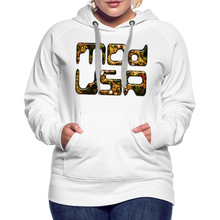 Indlæs billede til gallerivisning Mod-USA 1 Women’s Premium Hoodie - white