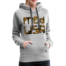 Indlæs billede til gallerivisning Mod-USA 1 Women’s Premium Hoodie - heather grey
