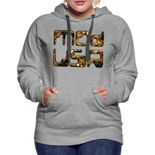 Indlæs billede til gallerivisning Mod-USA 1 Women’s Premium Hoodie - heather grey