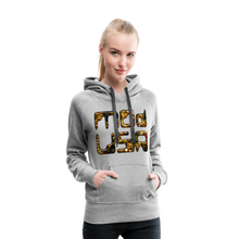 Indlæs billede til gallerivisning Mod-USA 1 Women’s Premium Hoodie - heather grey