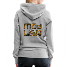 Indlæs billede til gallerivisning Mod-USA 1 Women’s Premium Hoodie - heather grey