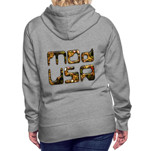 Indlæs billede til gallerivisning Mod-USA 1 Women’s Premium Hoodie - heather grey