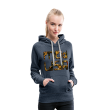 Indlæs billede til gallerivisning Mod-USA 1 Women’s Premium Hoodie - heather denim
