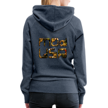 Indlæs billede til gallerivisning Mod-USA 1 Women’s Premium Hoodie - heather denim