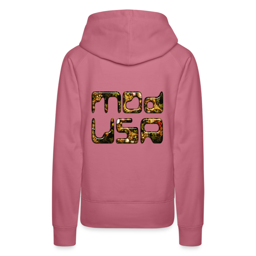 Mod-USA 1 Women’s Premium Hoodie - mauve