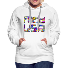 Indlæs billede til gallerivisning Mod-USA 2 Rave Women’s Premium Hoodie - white