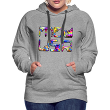 Indlæs billede til gallerivisning Mod-USA 2 Rave Women’s Premium Hoodie - heather grey