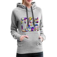 Indlæs billede til gallerivisning Mod-USA 2 Rave Women’s Premium Hoodie - heather grey