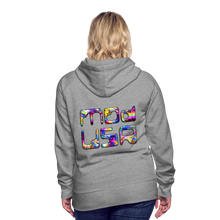Indlæs billede til gallerivisning Mod-USA 2 Rave Women’s Premium Hoodie - heather grey