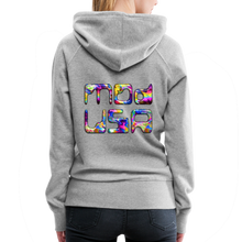 Indlæs billede til gallerivisning Mod-USA 2 Rave Women’s Premium Hoodie - heather grey