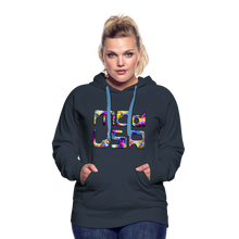Indlæs billede til gallerivisning Mod-USA 2 Rave Women’s Premium Hoodie - navy