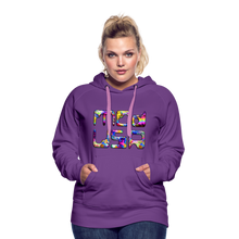 Indlæs billede til gallerivisning Mod-USA 2 Rave Women’s Premium Hoodie - purple