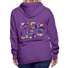 Indlæs billede til gallerivisning Mod-USA 2 Rave Women’s Premium Hoodie - purple