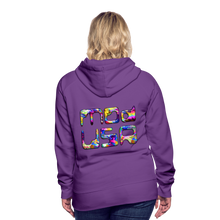 Indlæs billede til gallerivisning Mod-USA 2 Rave Women’s Premium Hoodie - purple