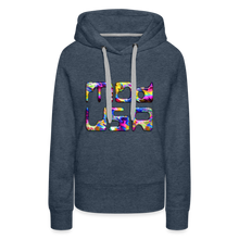 Indlæs billede til gallerivisning Mod-USA 2 Rave Women’s Premium Hoodie - heather denim