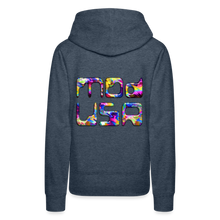 Indlæs billede til gallerivisning Mod-USA 2 Rave Women’s Premium Hoodie - heather denim