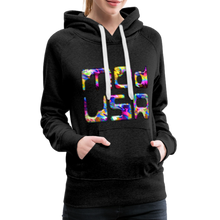 Indlæs billede til gallerivisning Mod-USA 2 Rave Women’s Premium Hoodie - charcoal grey