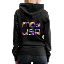 Indlæs billede til gallerivisning Mod-USA 2 Rave Women’s Premium Hoodie - charcoal grey