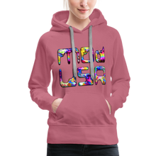 Indlæs billede til gallerivisning Mod-USA 2 Rave Women’s Premium Hoodie - mauve