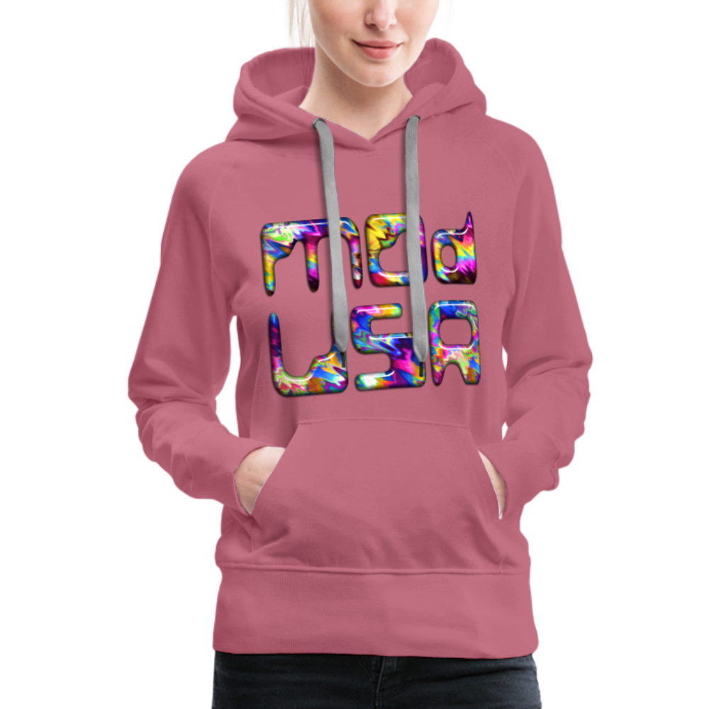 Mod-USA 2 Rave Women’s Premium Hoodie - mauve