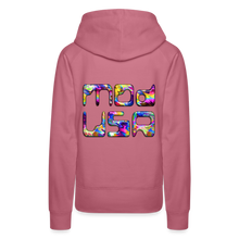 Indlæs billede til gallerivisning Mod-USA 2 Rave Women’s Premium Hoodie - mauve