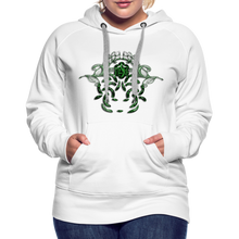 Afbeelding in Gallery-weergave laden, Modusa Serpenta Women’s Premium Hoodie - white