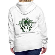 Afbeelding in Gallery-weergave laden, Modusa Serpenta Women’s Premium Hoodie - white