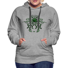 Afbeelding in Gallery-weergave laden, Modusa Serpenta Women’s Premium Hoodie - heather grey