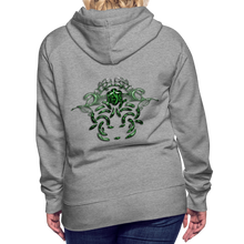 Afbeelding in Gallery-weergave laden, Modusa Serpenta Women’s Premium Hoodie - heather grey