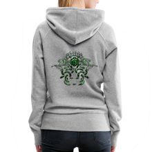 Afbeelding in Gallery-weergave laden, Modusa Serpenta Women’s Premium Hoodie - heather grey