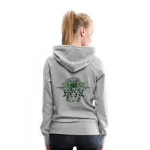 Afbeelding in Gallery-weergave laden, Modusa Serpenta Women’s Premium Hoodie - heather grey
