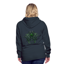 Afbeelding in Gallery-weergave laden, Modusa Serpenta Women’s Premium Hoodie - navy