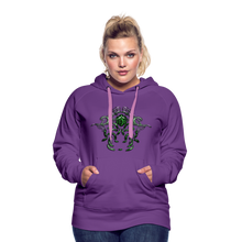 Afbeelding in Gallery-weergave laden, Modusa Serpenta Women’s Premium Hoodie - purple