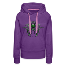 Afbeelding in Gallery-weergave laden, Modusa Serpenta Women’s Premium Hoodie - purple